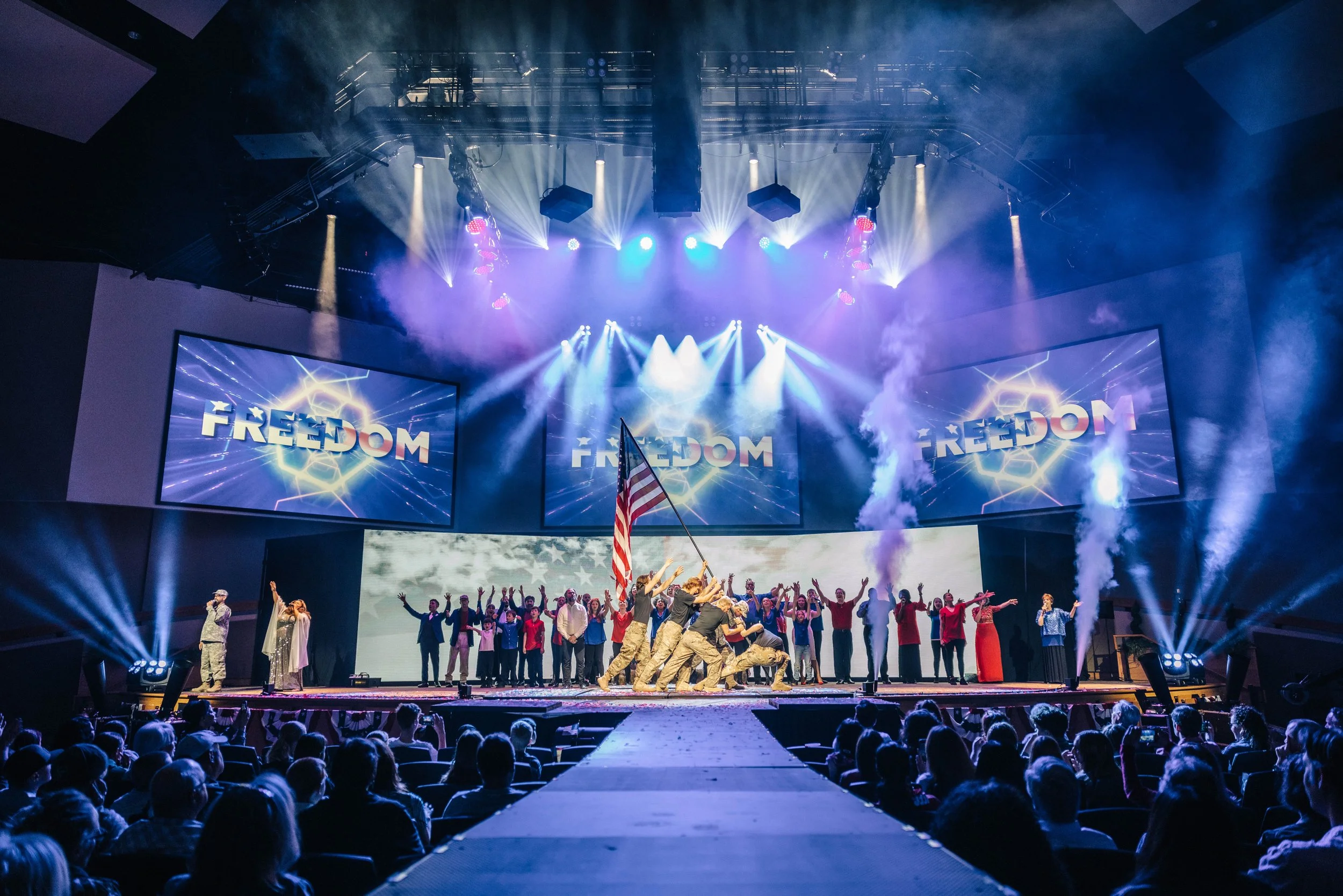 4th Of July Live Show. In God we trust ( Charis Bible College )