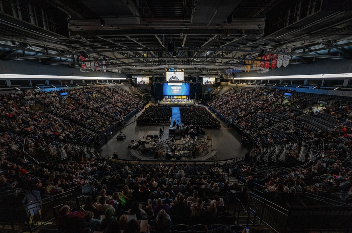 CCU graduation 2025 ( Proving the full light rig for Legacy Productions )