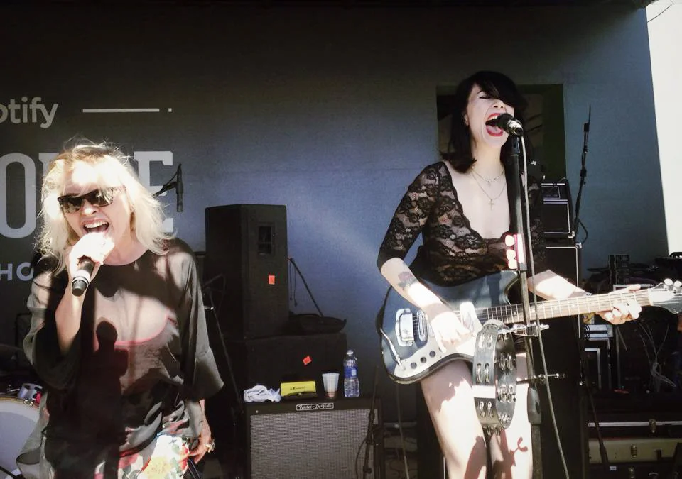 Debbie Harry + Dum Dum Girls