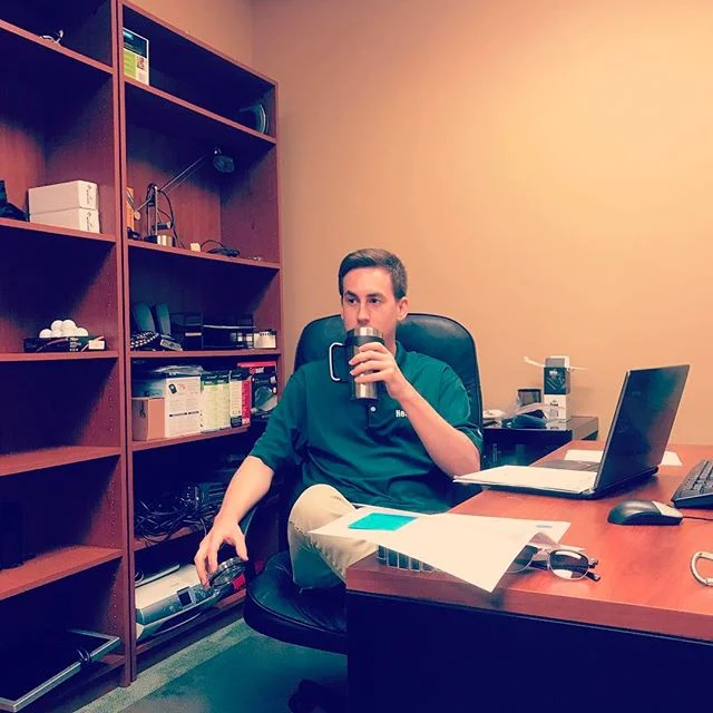 Welcome back intern Matt