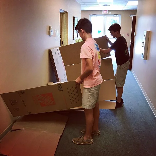 Finishing touches! Come out tonight at 6:30pm to support Camp Gilead and have a great time! Cost is 5$/person or 15$/family. There will also be snacks for sale that will also go towards camp.