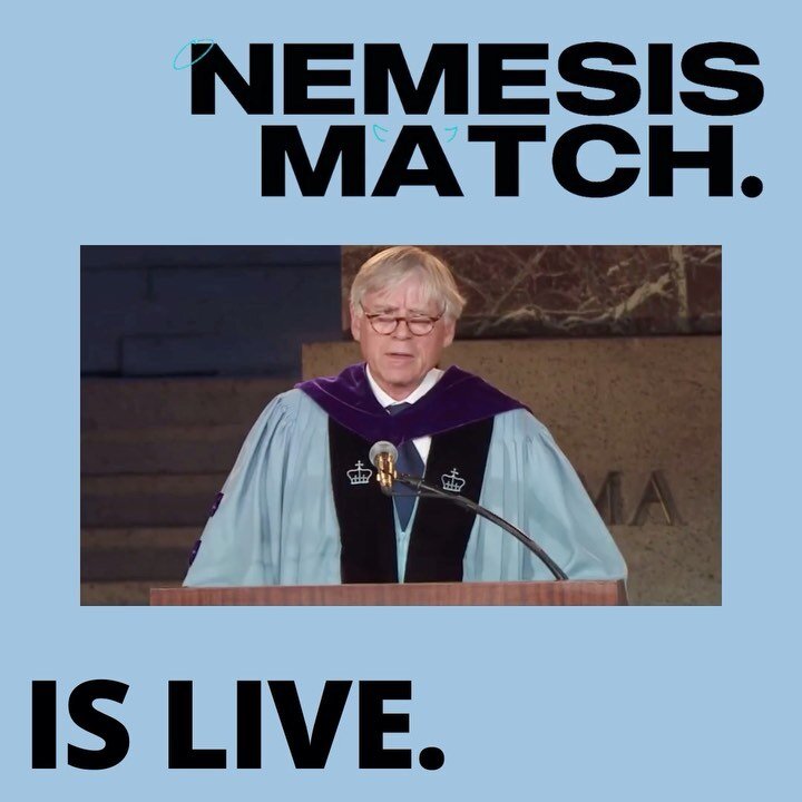 NemesisMatch is LIVE! Link in bio. It can also be found on our website at www.columbiafederalist.com/NemesisMatch. Let the games begin! 😇😈
It’s time 💔 keep your friends close, but your nemesis closer.