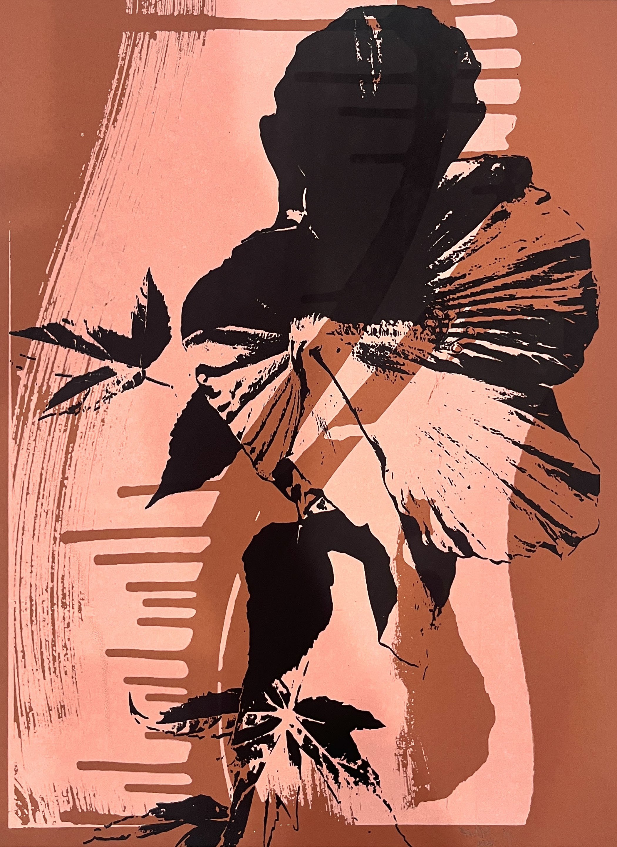 HIBISCUS WAVE (PEACH) SCREEN-PRINT |  2026