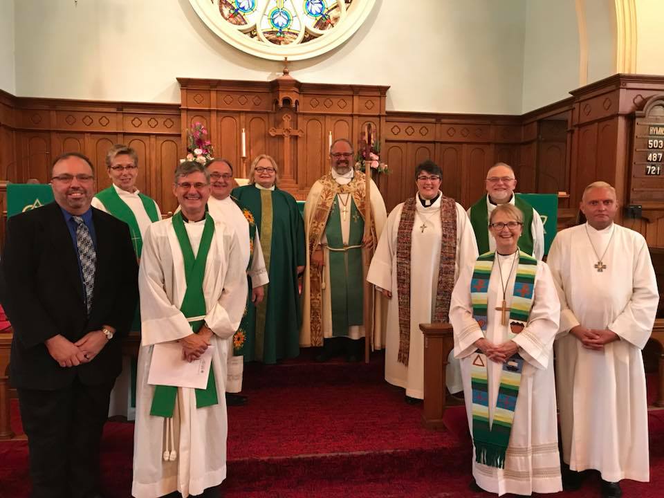  Installation of Nancy Hoover as Pastor of Grace Lutheran Church, September 9, 2018 