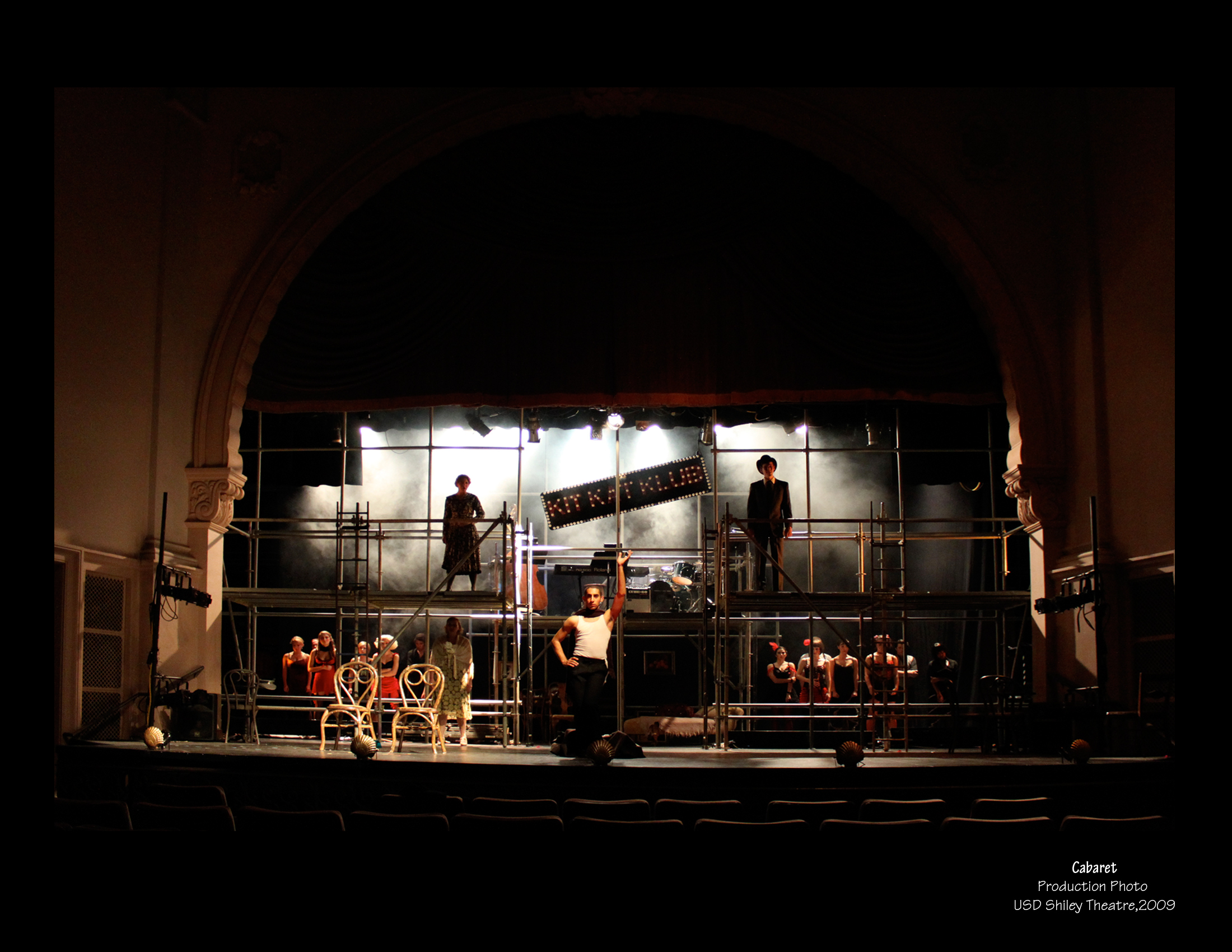 Cabaret Production Photo 3 USD Shiley Theatre, 2009 Directed by Carrie Klewin