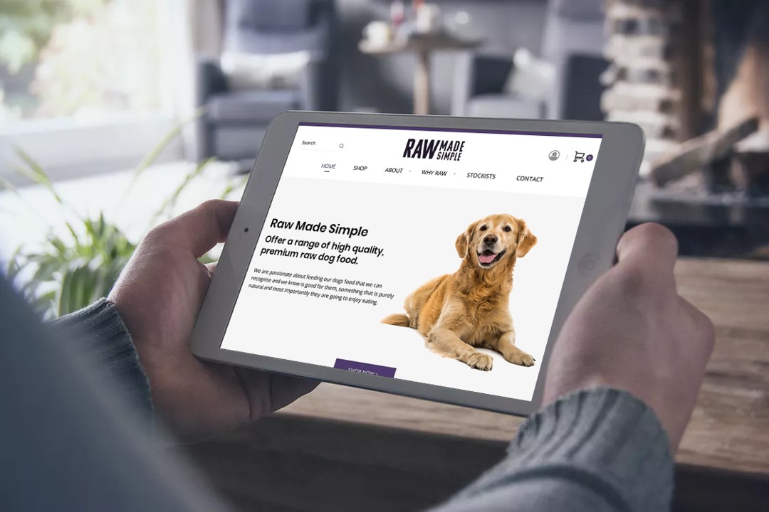 Raw Made Simple ecommerce website by DeFrae Media wordpress woocommerce.jpg