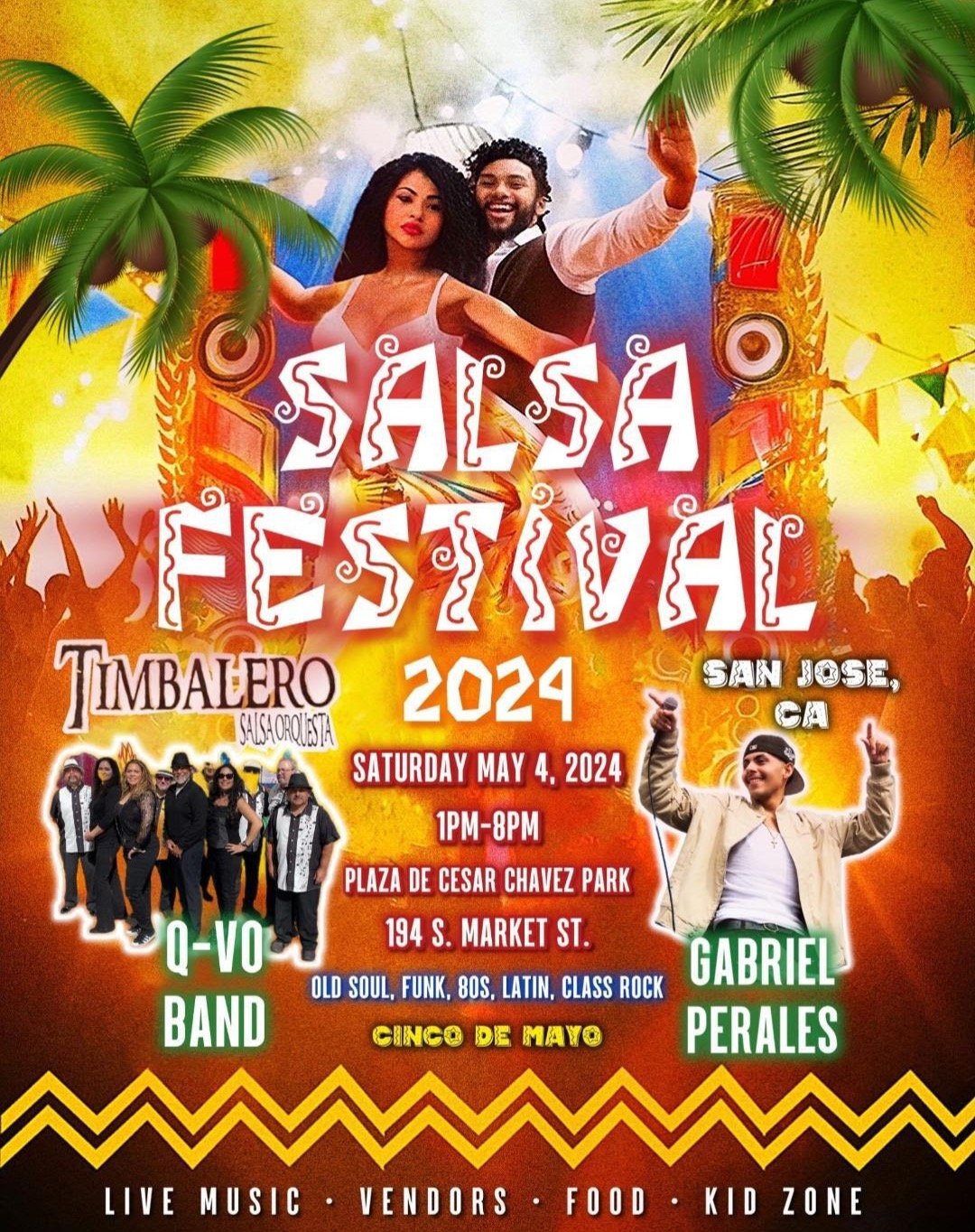 Hey everyone! This May 4th, Loaves and Fishes will be at the Salsa Festival! Come join us for a day filled with incredible music, delicious food, and dancing! Can't wait to see you there!