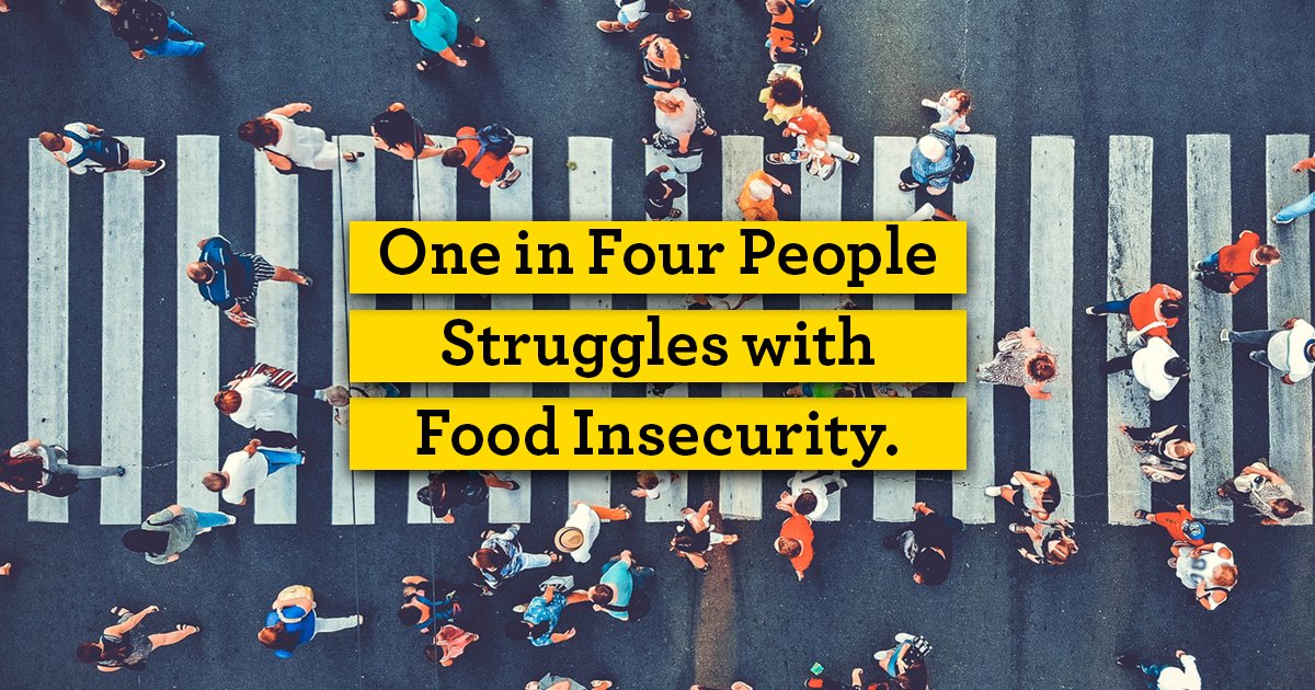 Despite living in one of the most prosperous parts of the country, many of our neighbors are facing hunger every day. Together, we can make a difference in the lives of those in need. Join us in the fight against food insecurity today!

#donatetoday 