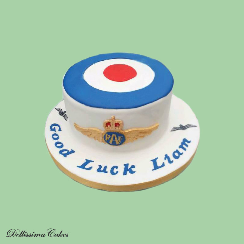 Good Luck RAF Cake