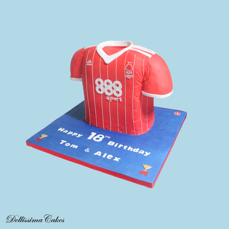 Nottingham Forest Birthday Cake