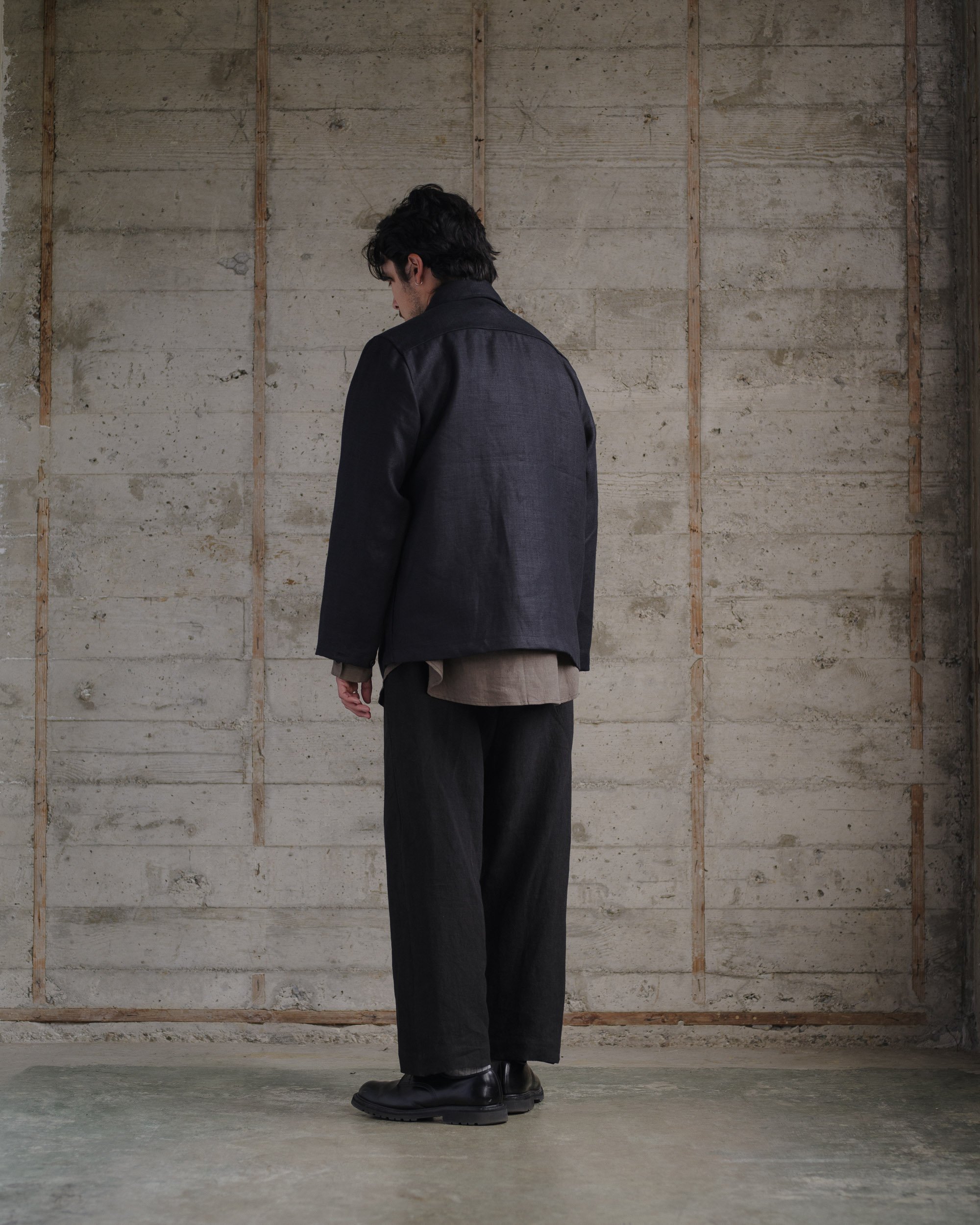 Evan Kinori Butcher Linen Jacket \u0026Pants