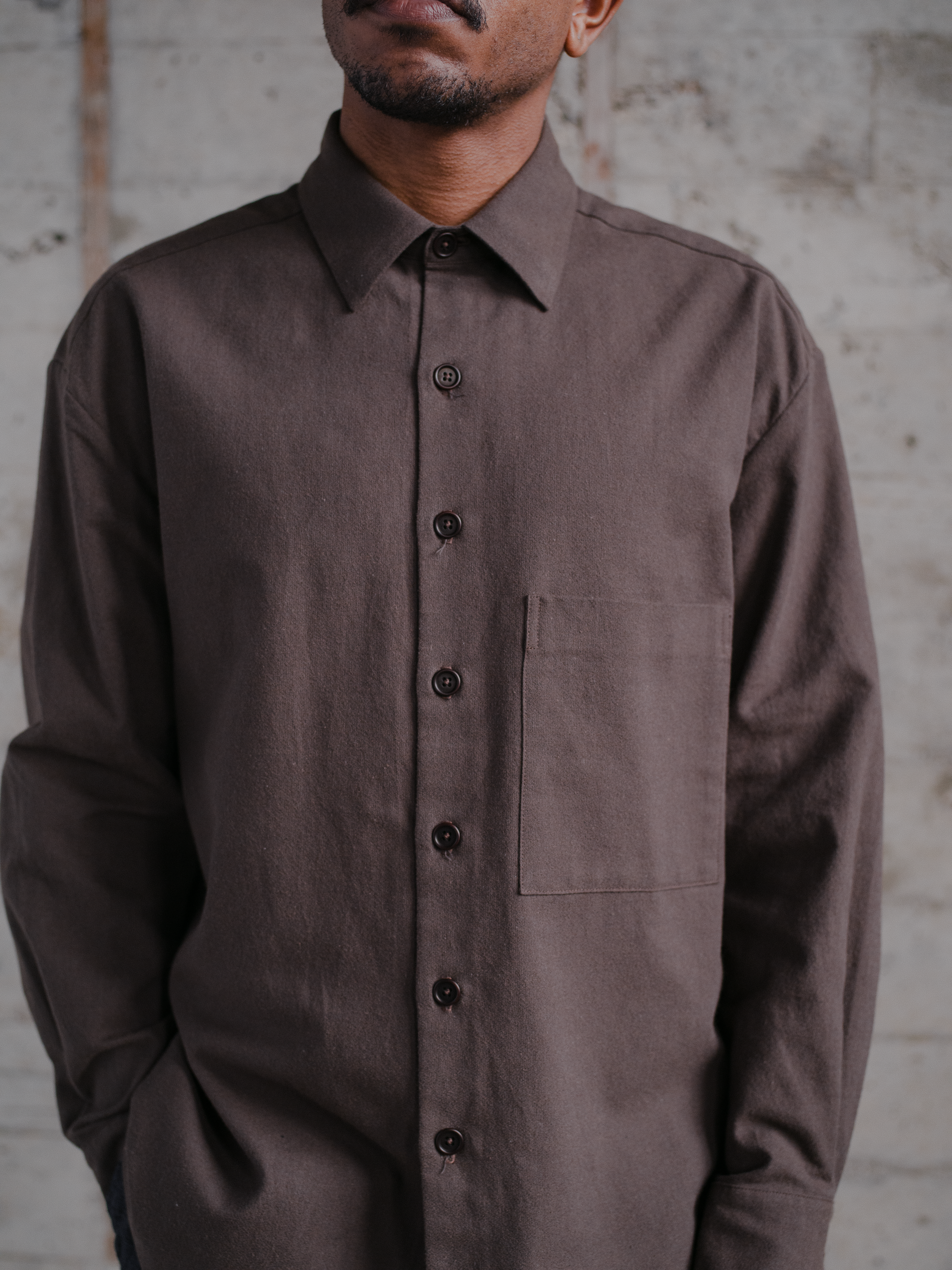 Big Shirt Two - Yarn Dyed Cotton — evan kinori