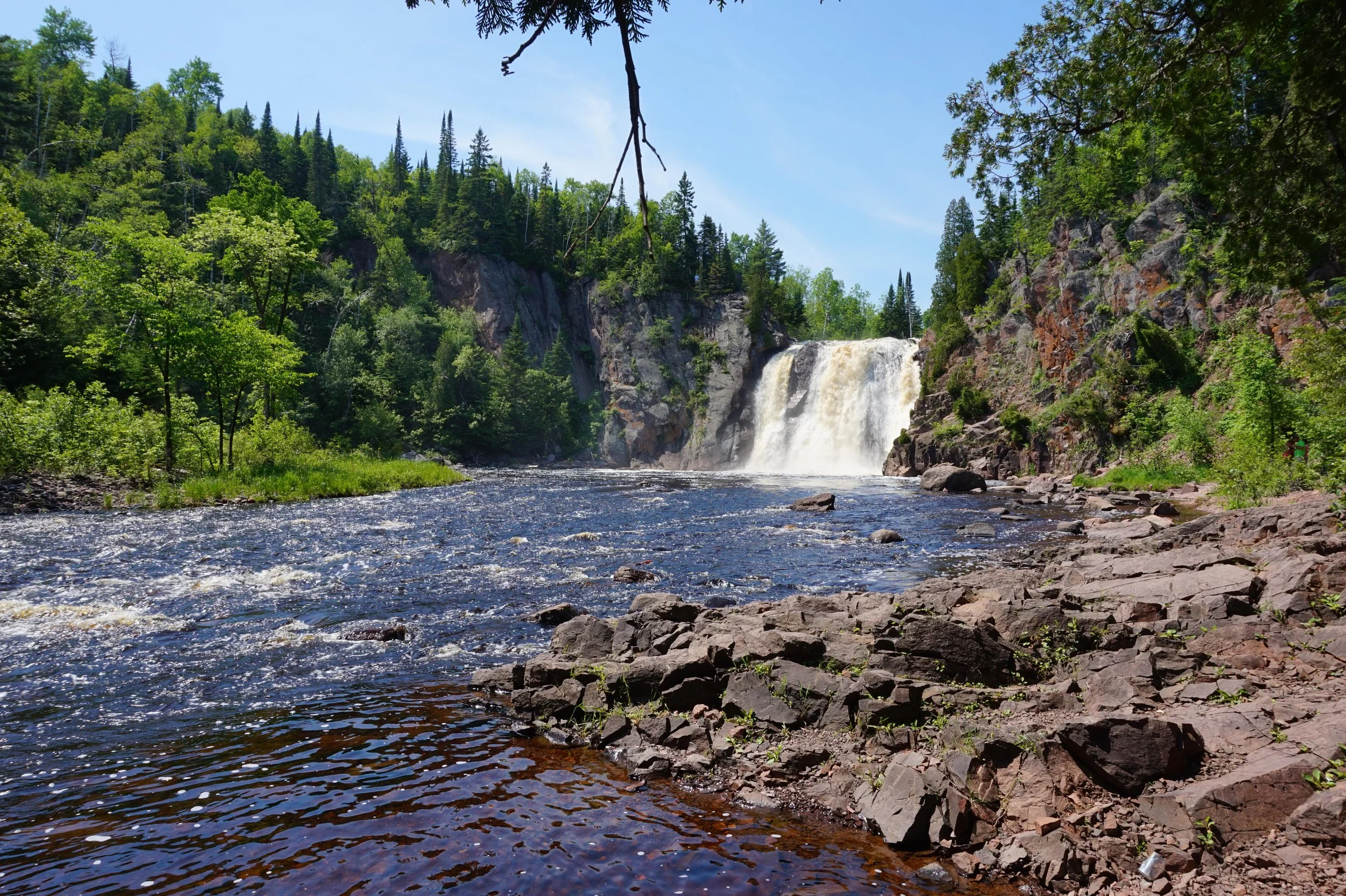 High Falls of the Baptism River