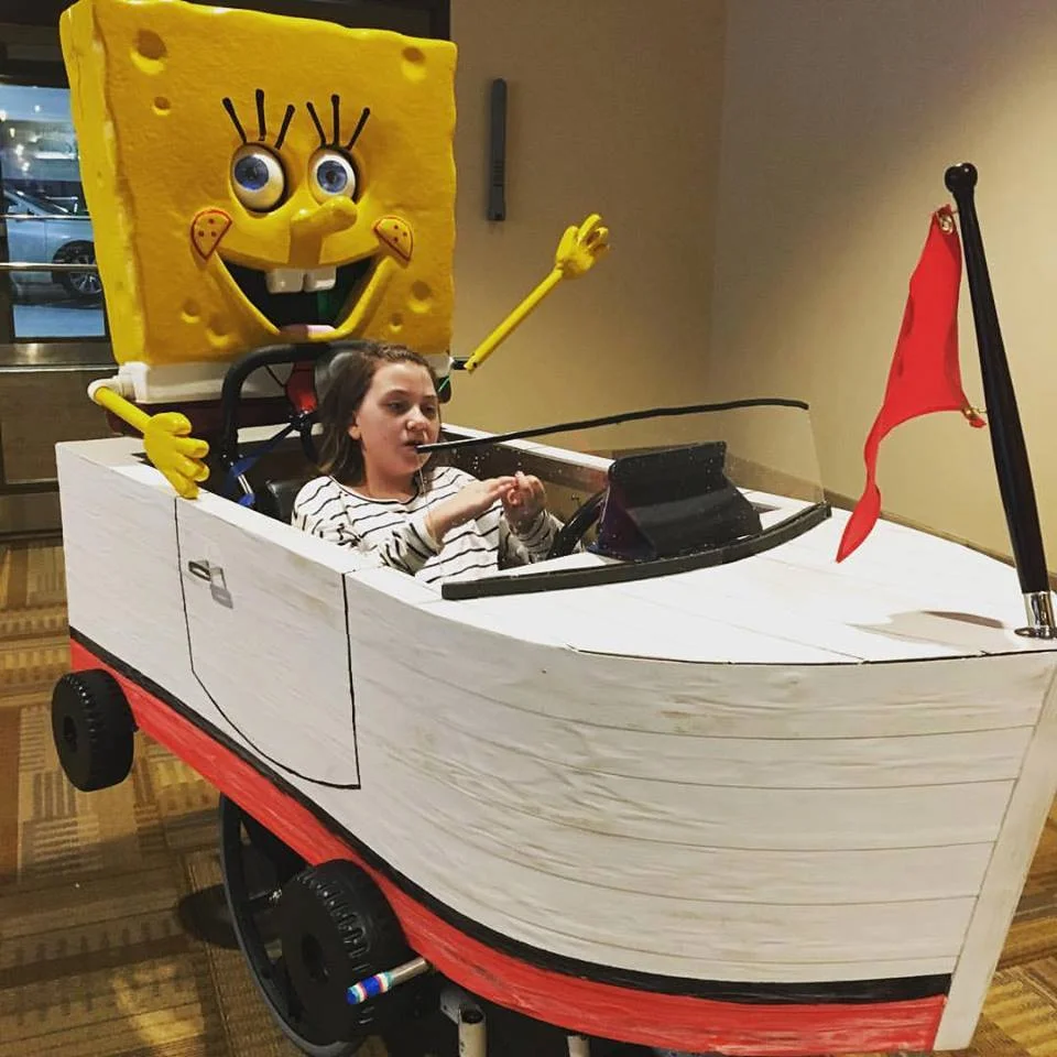 Jade's SpongeBob Squarepants Boat