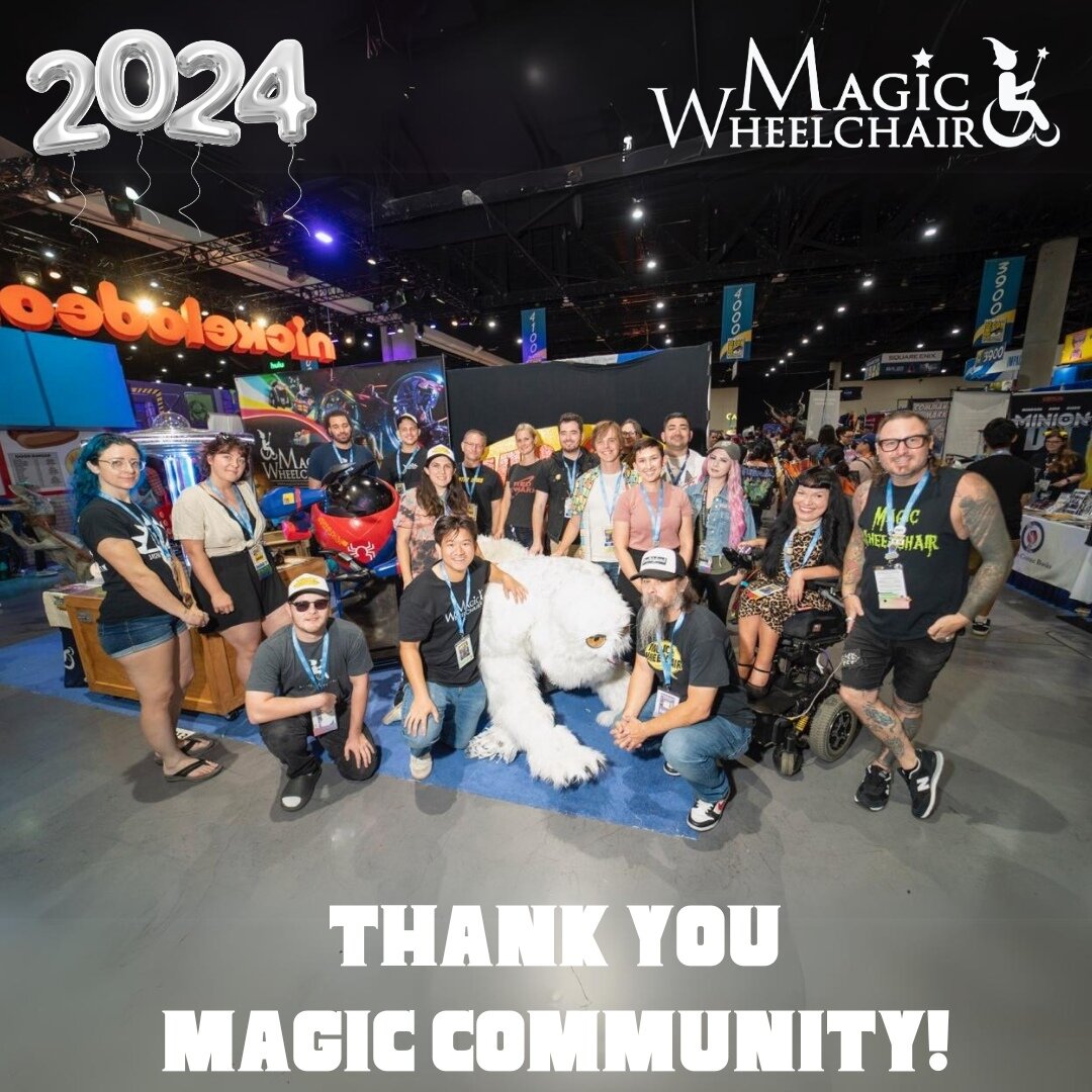 Happy New Year! Thank you families, builders, volunteers, donors, devoted followers, event organizers who invite us to shows, friends, and loyal charity partners! You are the reason magic happens! 

May the new year bring more smiles, more epic costu