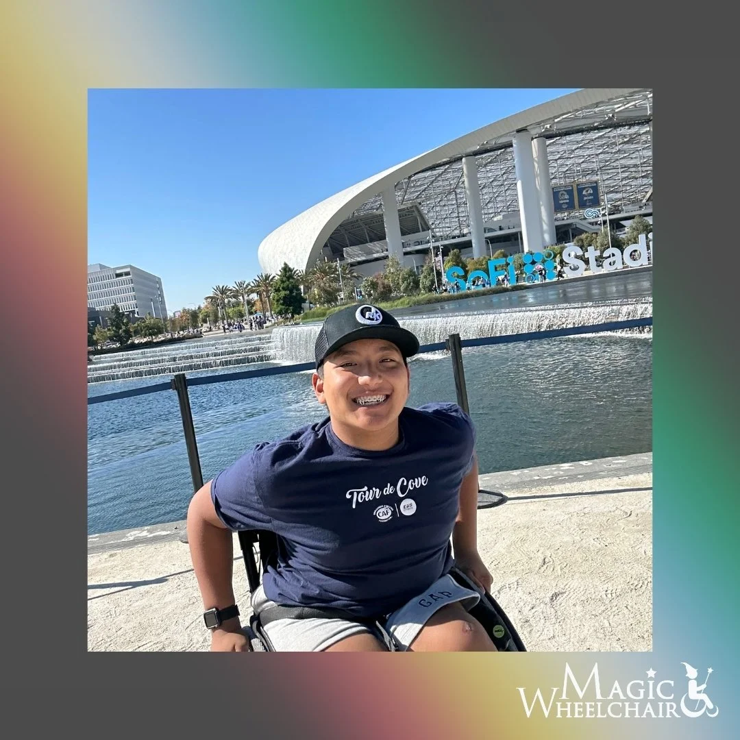 For Disability Pride Month, a generous matching gift will automatically double your donation ⭐️ Meet Kamden and give here: https://give.classy.org/mwc_kamden

Kamden is a 15 year old in San Diego and is a total rockstar! His family shares that Kamden