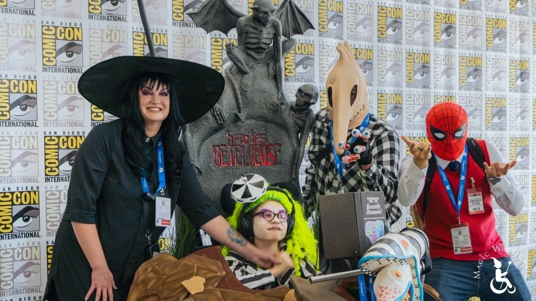 Beetlejuice Beetlejuice! Solara is ready for the premiere! 💚

These are more amazing moments and costume details from her Beetlejuice x Monster High inspired Magic Wheelchair reveal!

Thank you to the build team lead by Shawn Thorsson at @tandaworks