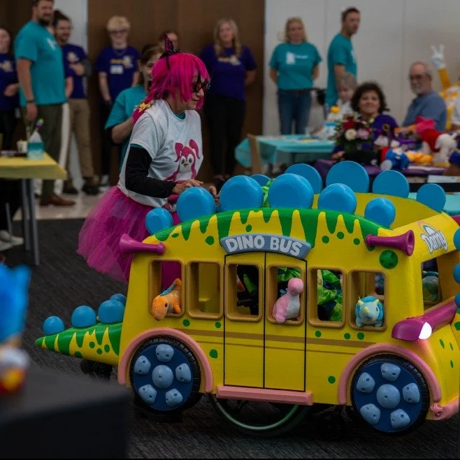 Hey Danny, it's Badanamu Time! 

If you see this Dinobus trick-or-treating tonight, be sure to give Danny all your candy!

Amazing work by our volunteer builders from the Stryker Instruments team! 💚

#magicwheelchair #halloween #badanamu #wheelchair