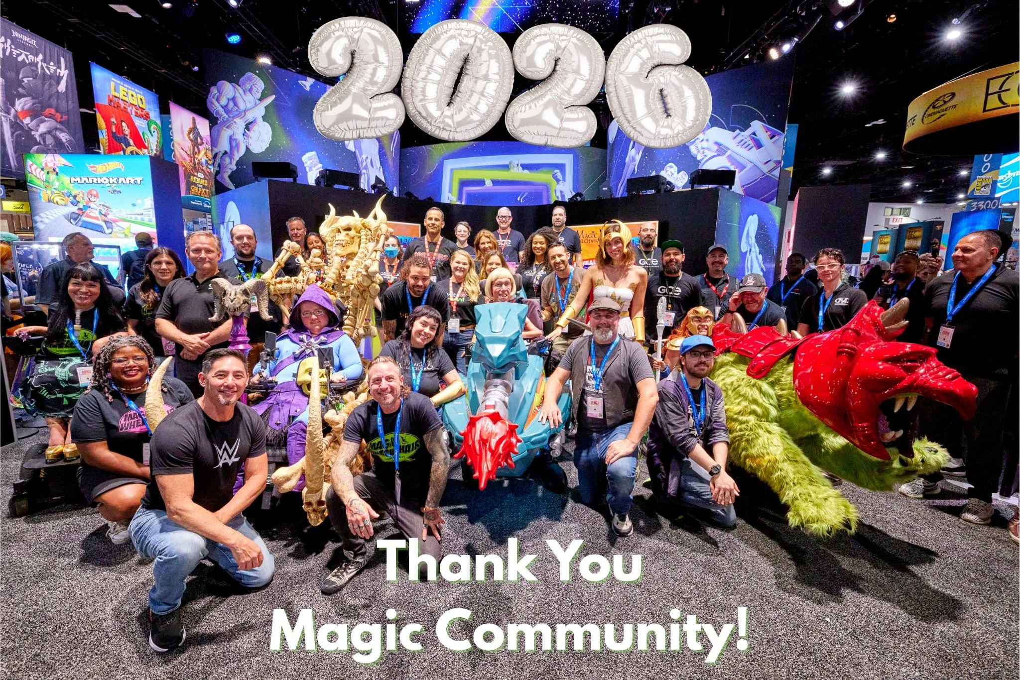 What an incredible year, all thanks to YOU!​ 

Thank you to our families, builders, volunteers, donors, devoted followers, event organizers who welcome us into their shows, friends, and steadfast charity partners. You are the reason the magic happens