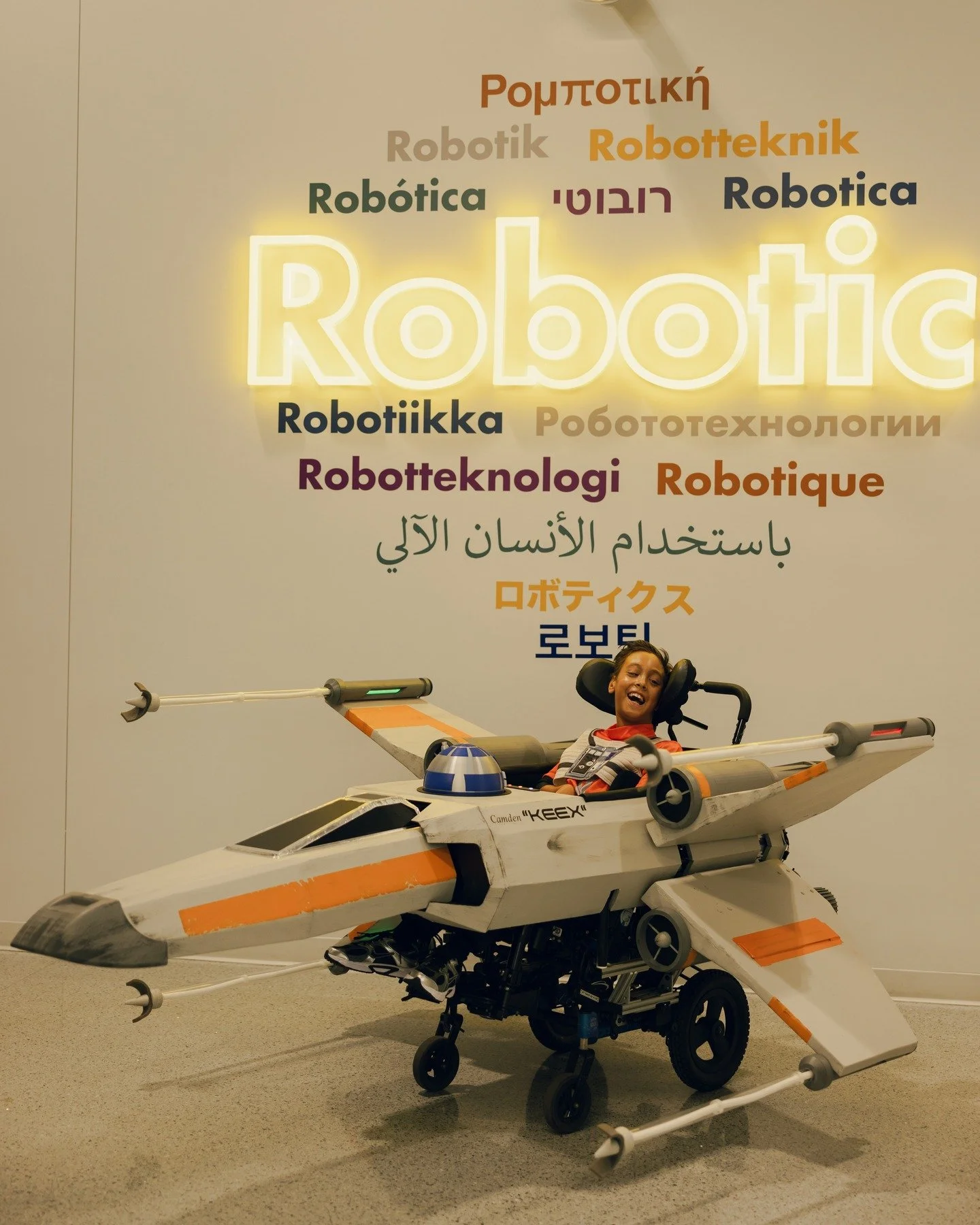 Our volunteer builders recreated an icon for an absolute icon. Camden is a Star Wars superfan and wanted his entire family to join the Rebel Alliance with him for his X-Wing reveal day. 

Thank you Macartney Johnson for leading this incredible Stryke