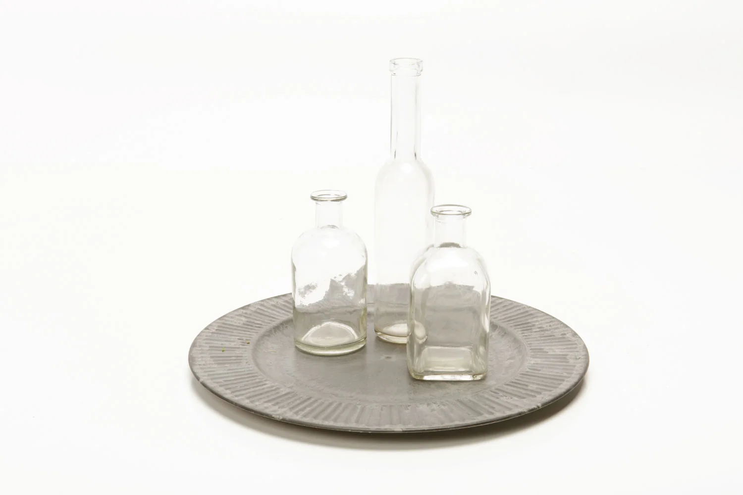 Circle Gray Slate Charger 2-