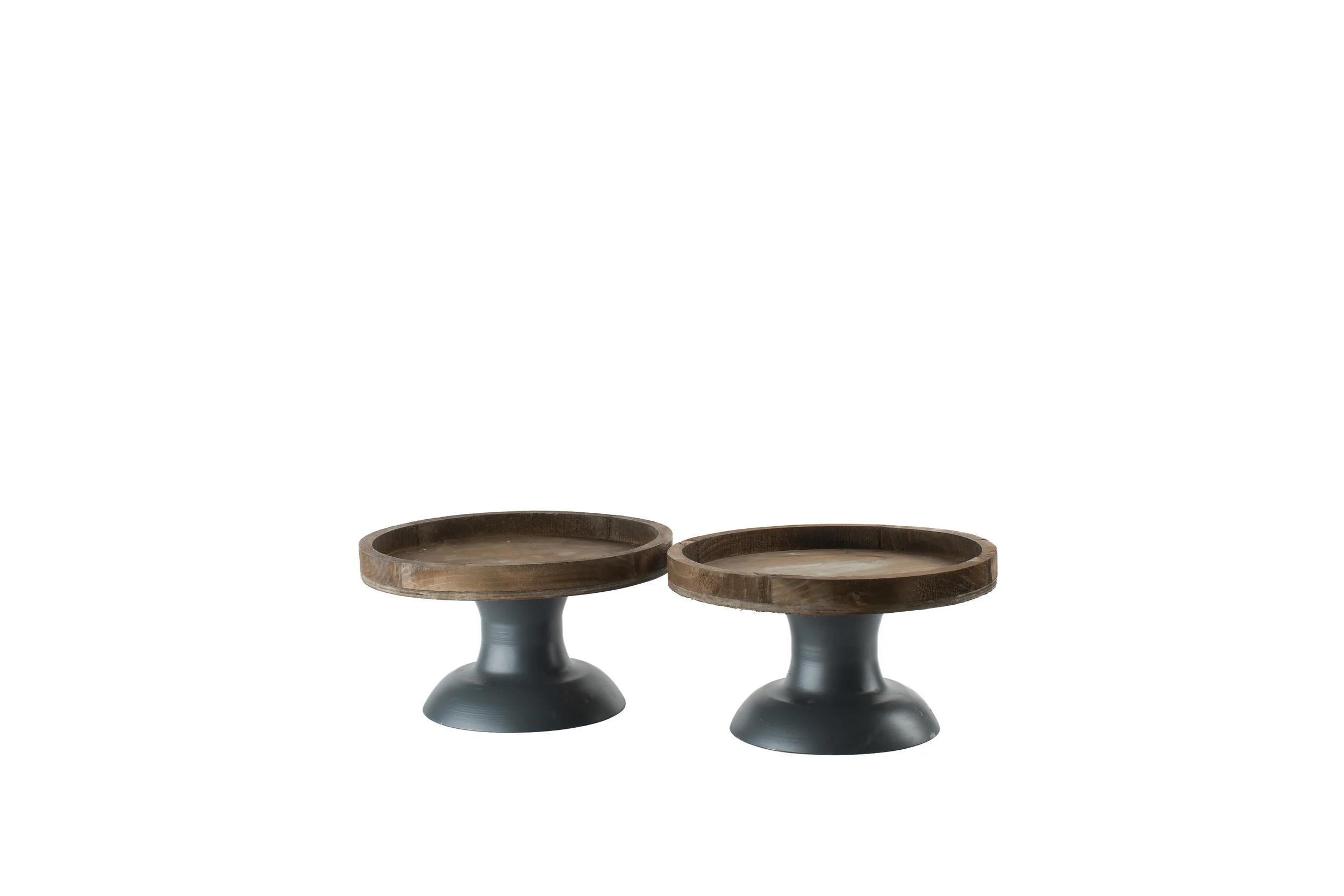 Wood Cake Plate 7-