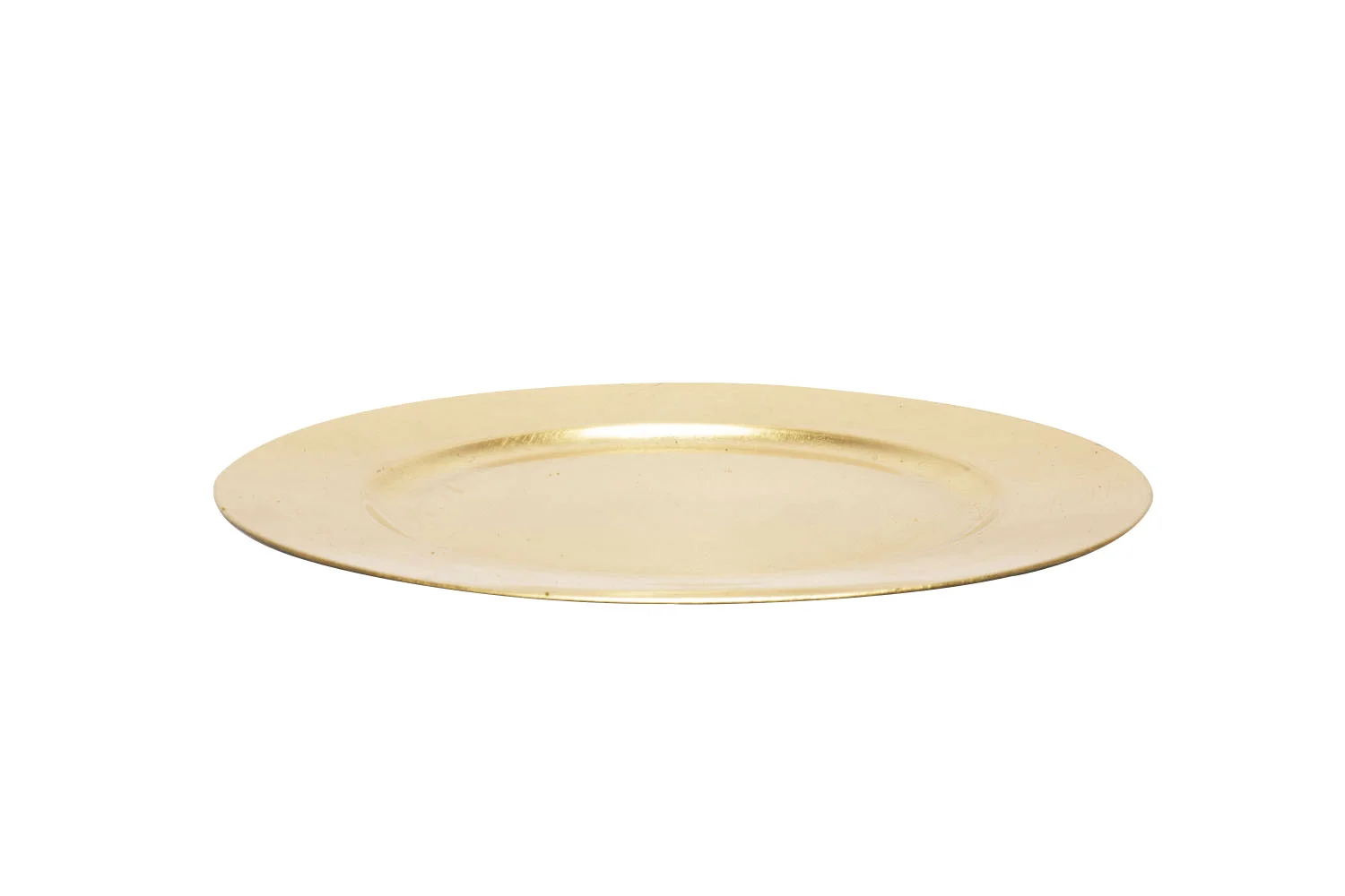 Circle Gold Charger 1.25 