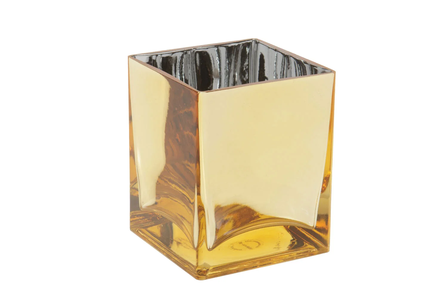 Mirrored Glass Cube (5") 3.75