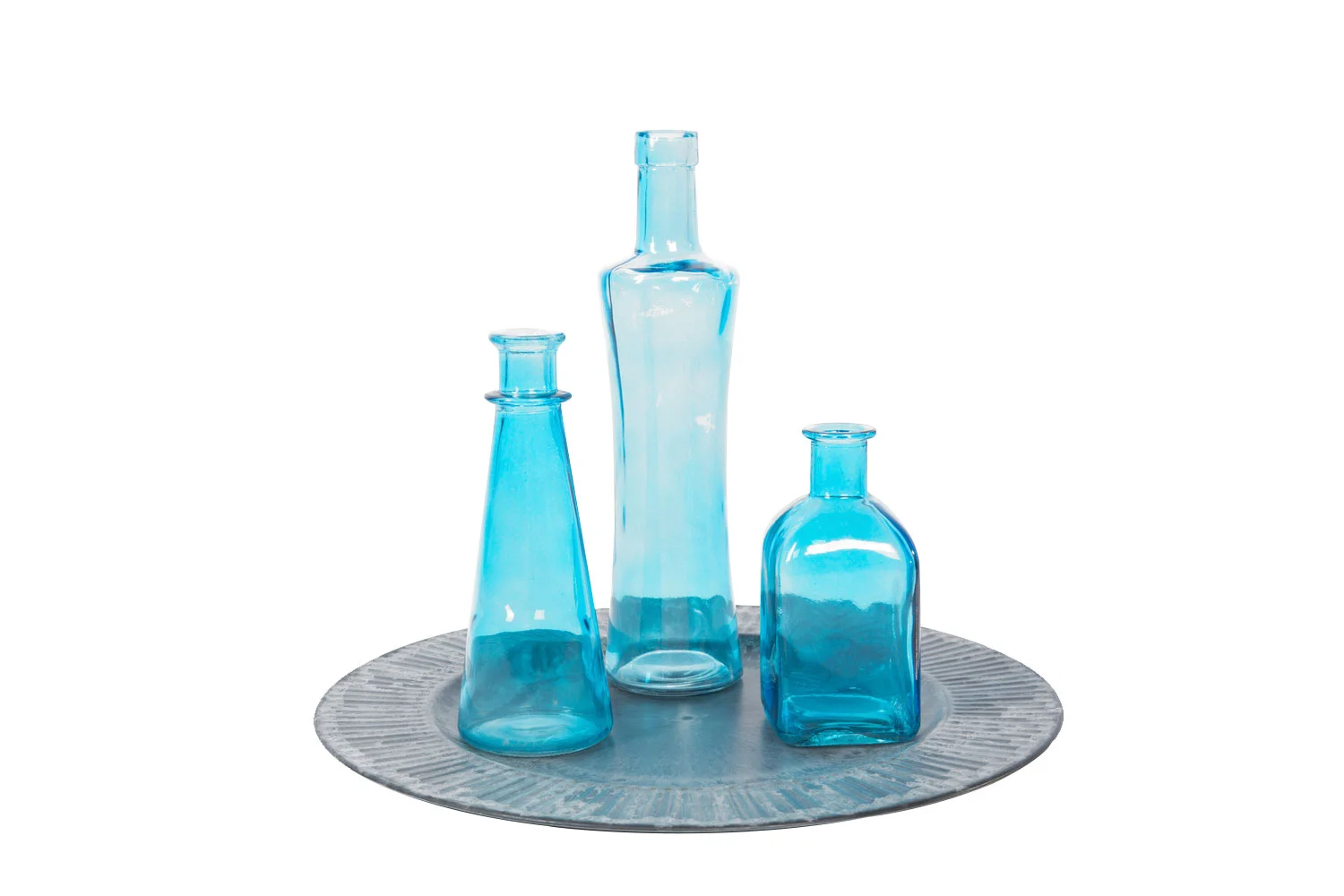  Turquoise Vintage Bottle .75
