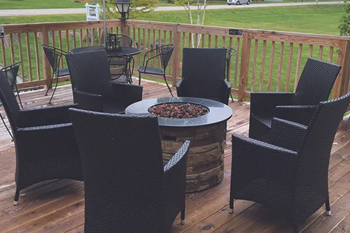 Fire Table + Chairs 290-