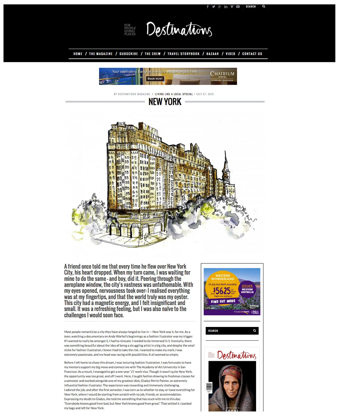DESTINATIONS MAGAZINE