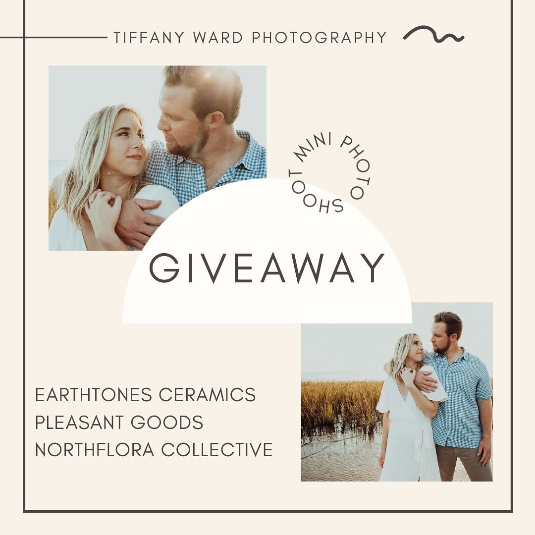 ⁣Nothing like a little Instagram giveaway to spread the L♡VE! ⠀⁣
⠀⁣
Tallahassee, we are so excited to announce a Valentine&rsquo;s Day giveaway with some amazing local artists. The giveaway includes a couples photo session (all are welcome including 