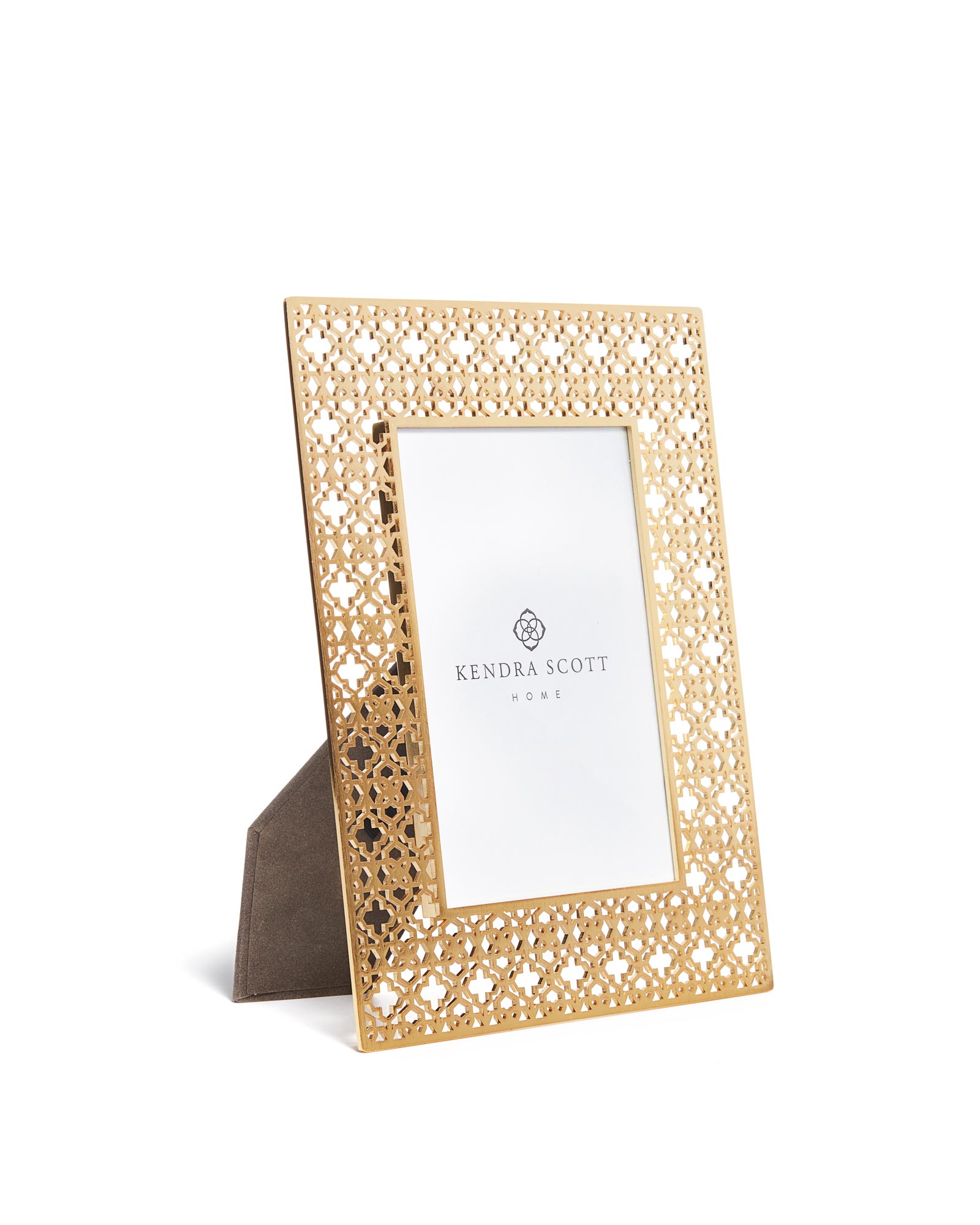 Kendra Scott - 4x6 Filigree Photo Frame In Bright Brass