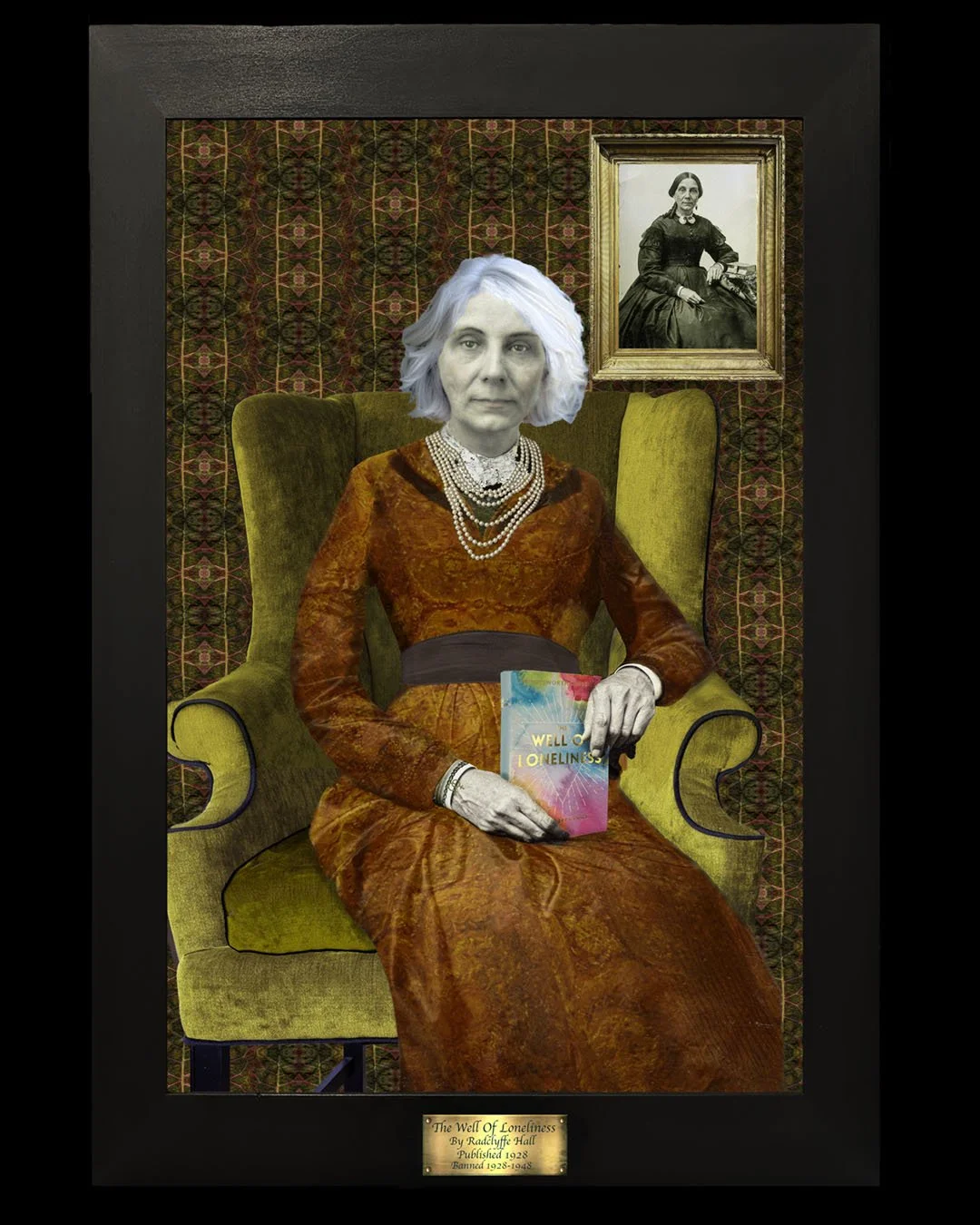 Emily Reading The Well Of Loneliness (Banned 1928-1948)