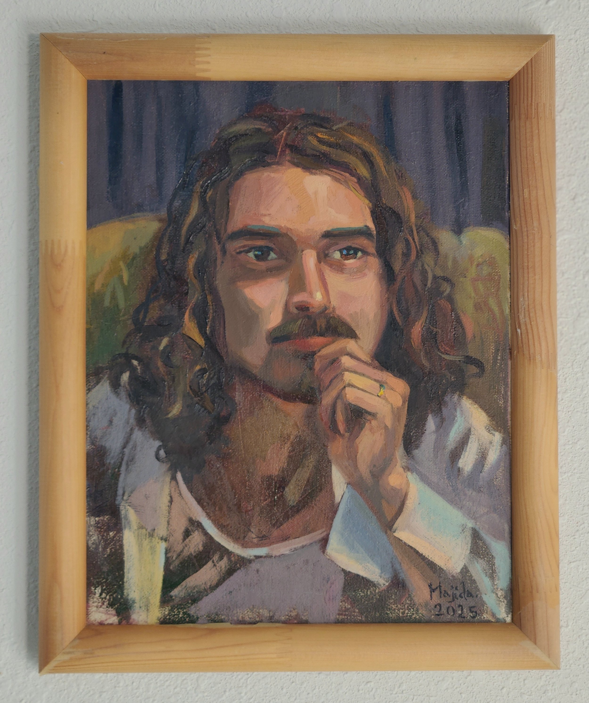 Portrait of Jack,12×16in, Oil On Canvas, 2025.