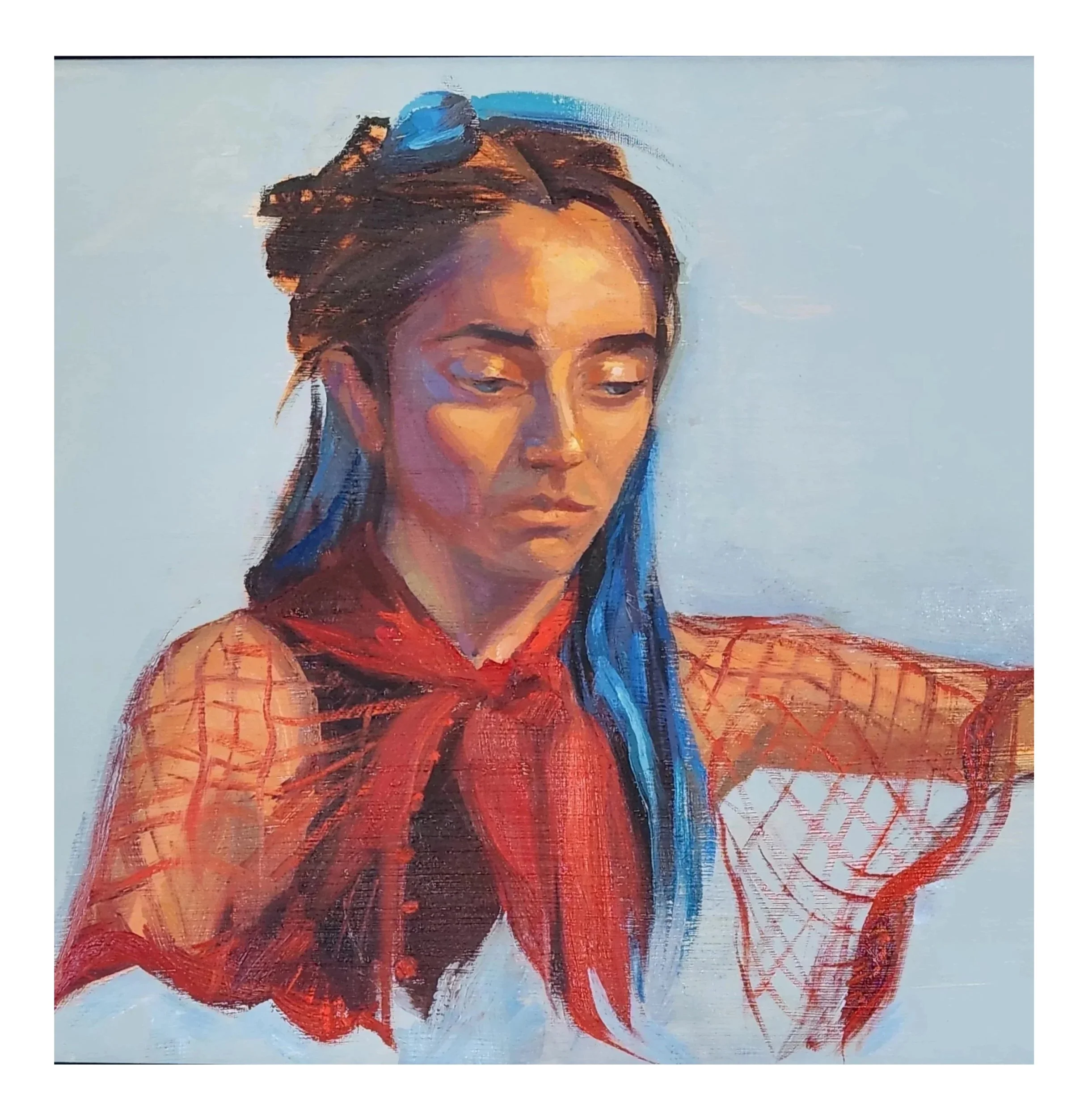 Amalia, 18×24 in, oil on canvas, 2026.