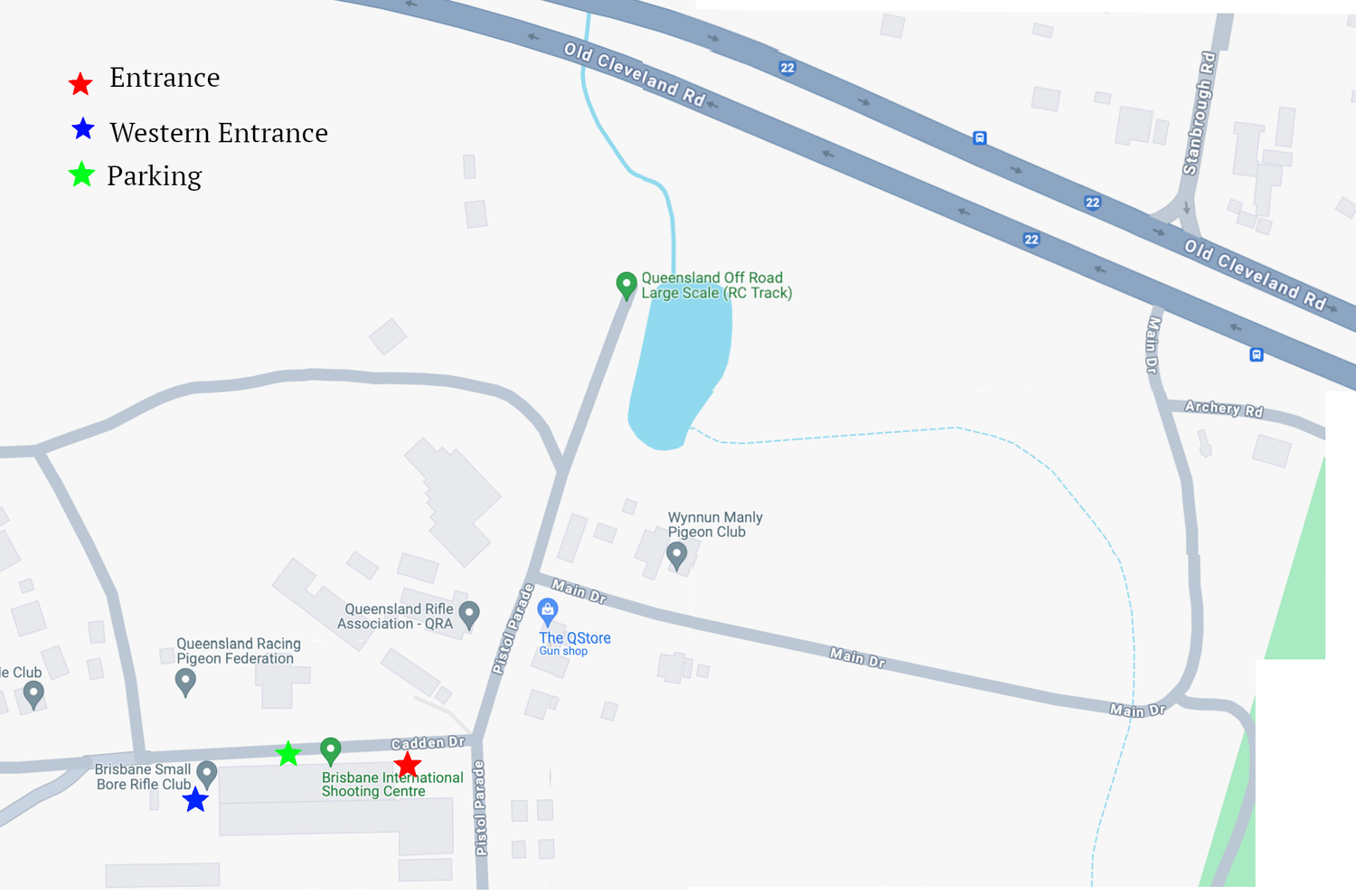 Bisc Map Location — Brisbane Small Bore Rifle Club Inc - RANGE IS OPEN - Every ...