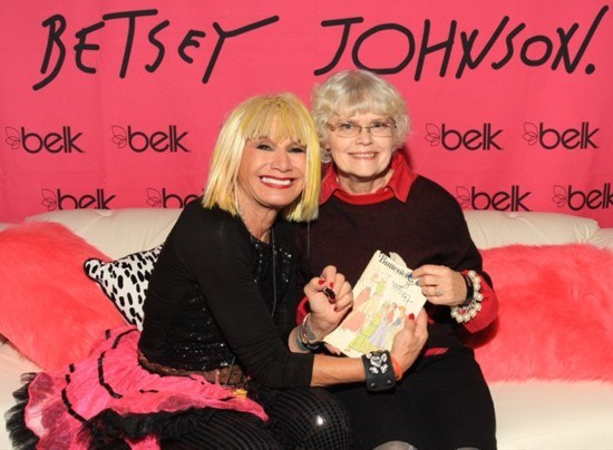 Betsey Johnson got to meet Lizzie! 