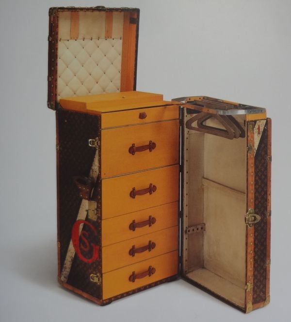As seen in 100 Legendary Trunks , Louis Vuitton