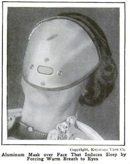 Looks like something that would provide a really long sleep. (Popular Mechanics, 1924)