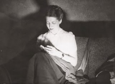Knitting... (ca. 1950)