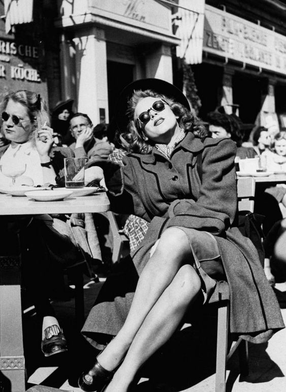 Even in Berlin, the war was over in 1946. Photo by Walter Sanders.