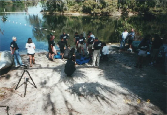 My manatee moment, Blue Springs, Florida