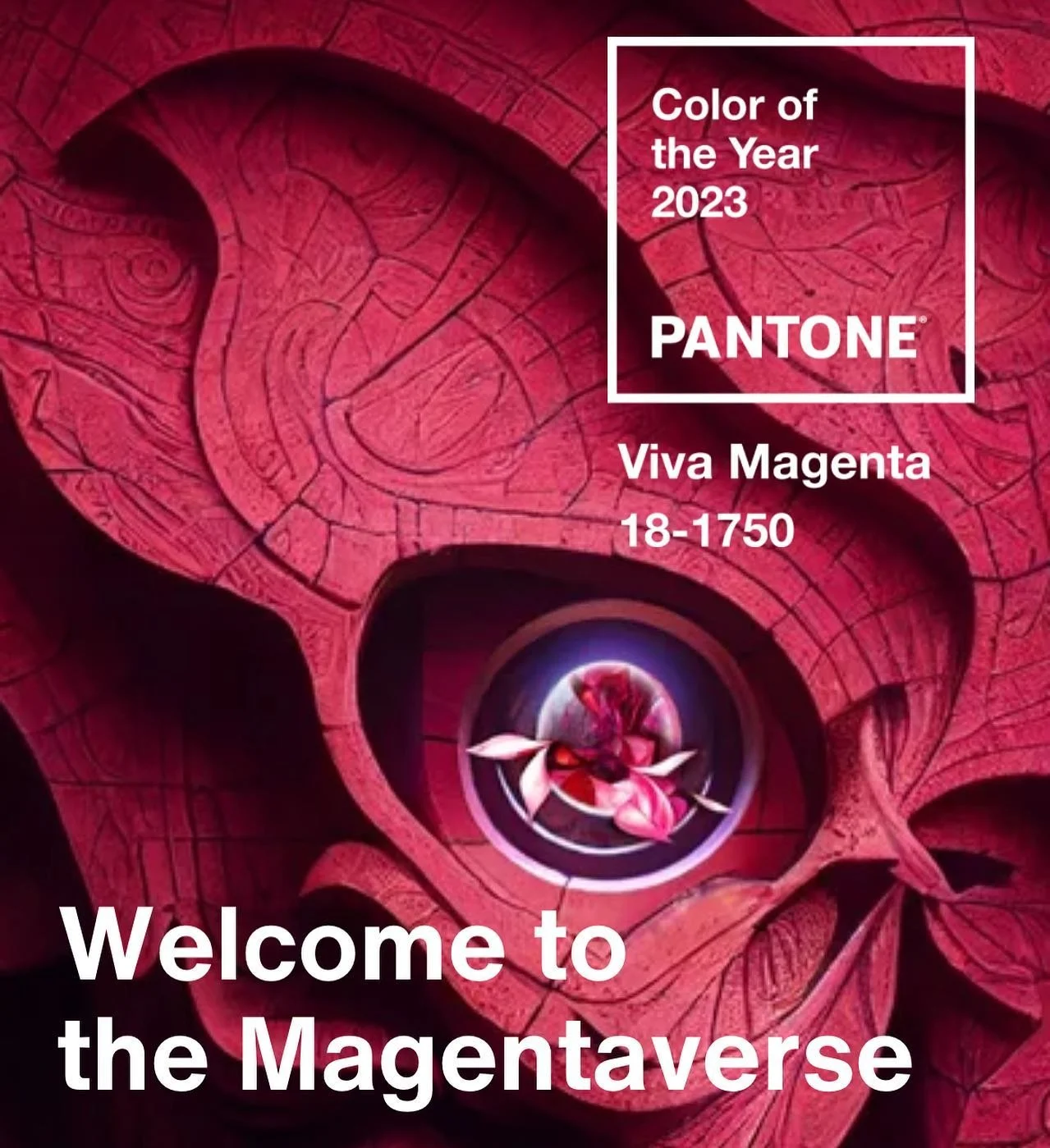 It&rsquo;s here and we&rsquo;re obsessed with this new shade! Pantone Color of the Year 2023: PANTONE 18-1750 Viva Magenta. 
According to Pantone &ldquo;Viva Magenta writes a new narrative. Brave and fearless, a pulsating color whose exuberance promo