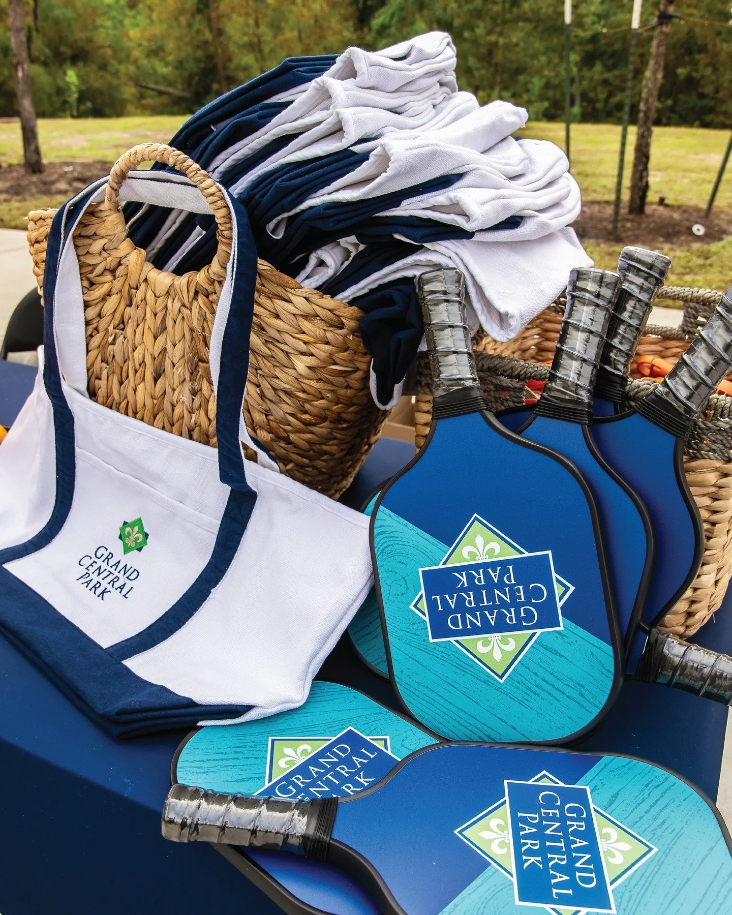Big event? Small gathering? Doesn&rsquo;t matter - 💫we&rsquo;ll brand it all💫.

We recently had the pleasure to customize a full lineup of promotional products for Grand Central Park and their pickleball event - from branded pickleballs and paddles
