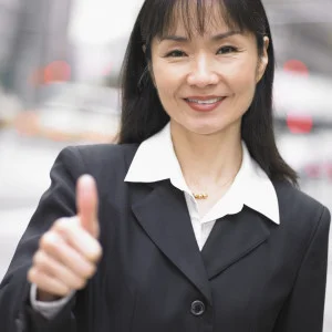 Businesswoman Star Performer