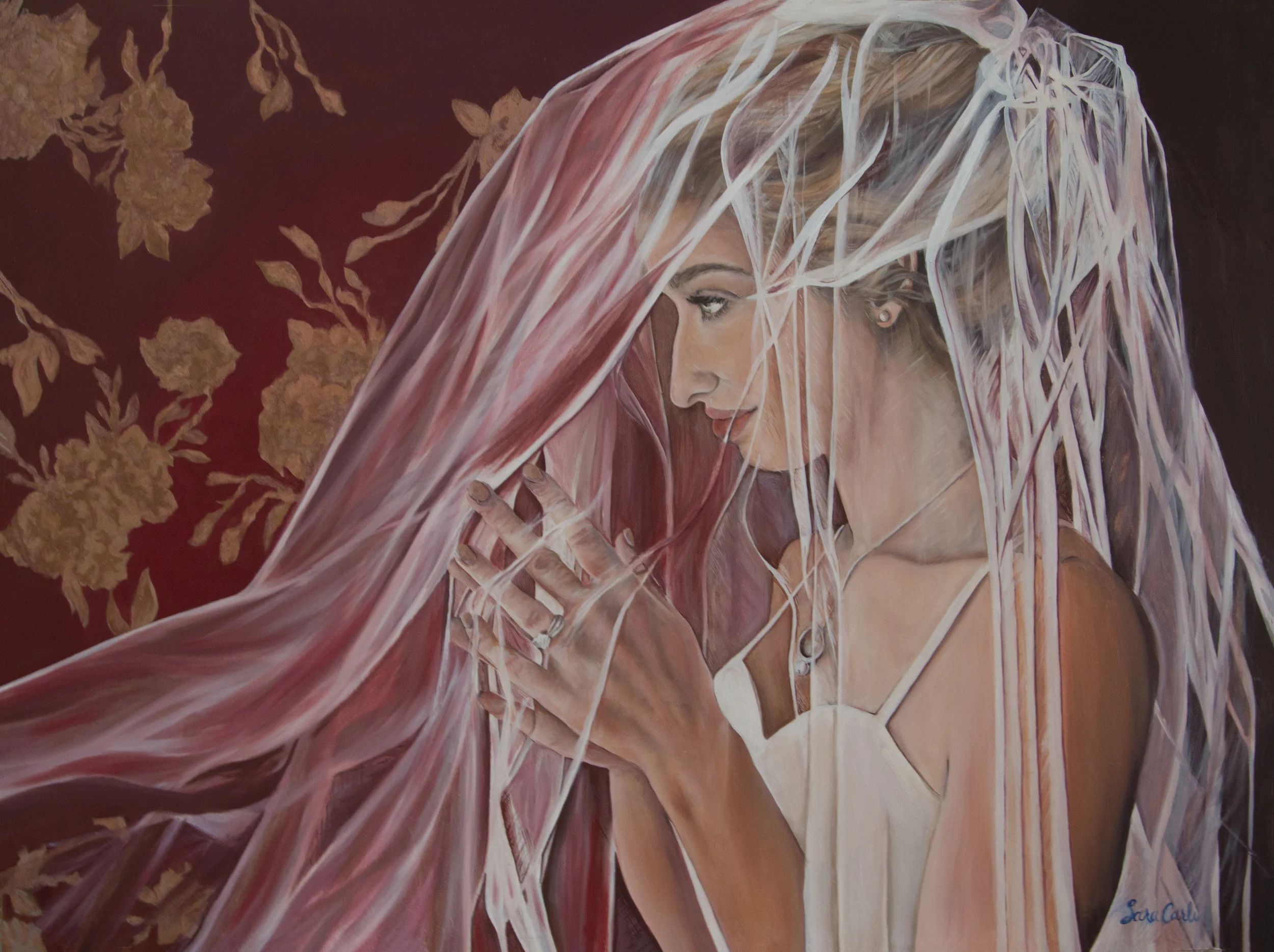 DEVIN PEARL, Oil on Board, 24 x 18 inches