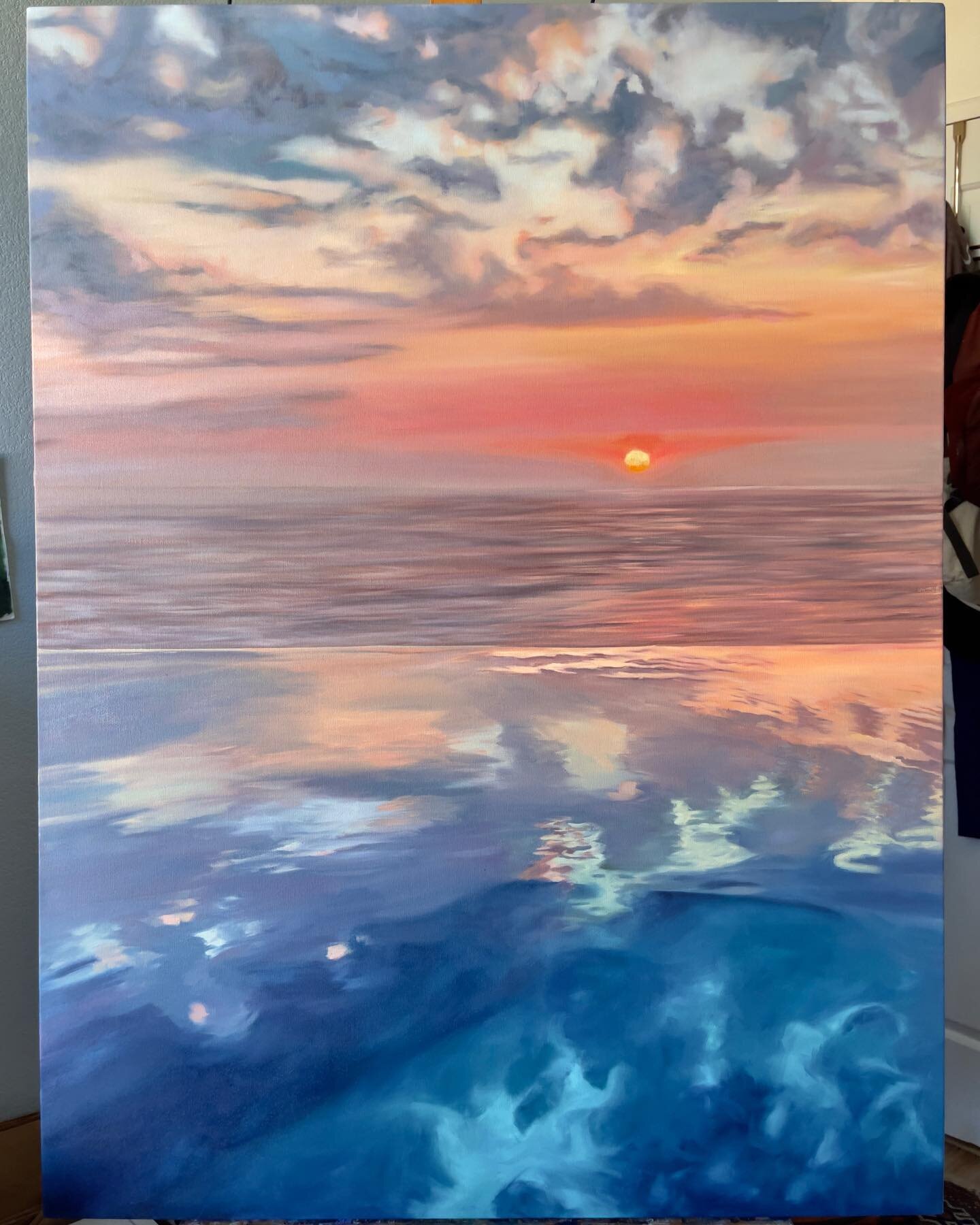 New work I&rsquo;m just about finished with. This oil painting is for a show this summer and more details on that will soon follow. If you&rsquo;re interested in acquiring this work before it exhibits, please contact either myself, @mcmasterart or Re
