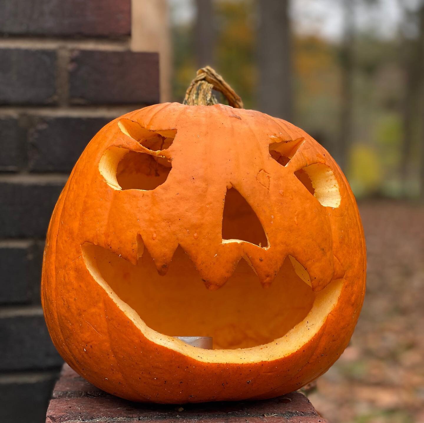 The little surprises guests left behind today at Camp Bearwallow #autumnintheshenandoahvalley #campbearwallow #jackolanternsandbudlight