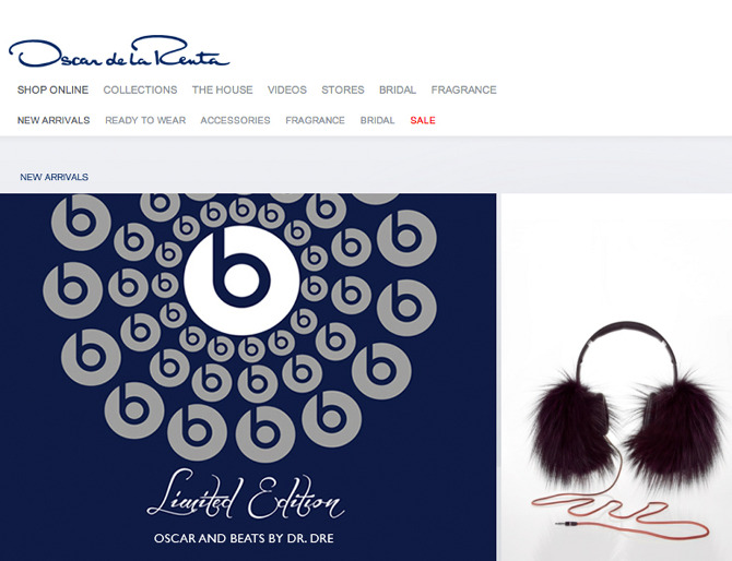 OSCAR DE LA RENTA X BEATS